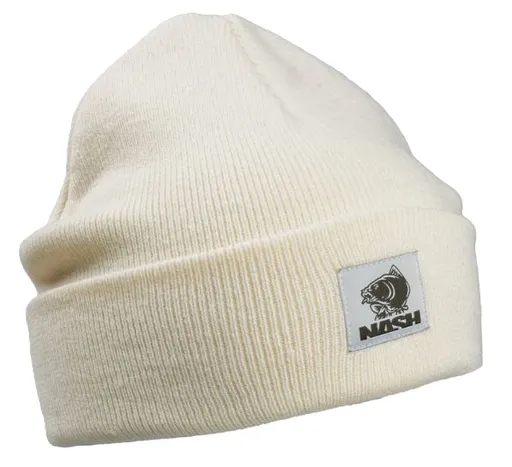 Nash čiapka make it happen badge beanie hat ecru