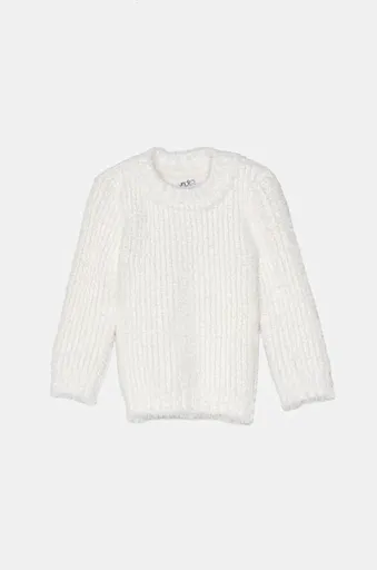 Detský sveter s prímesou vlny Jamiks RIGNOR