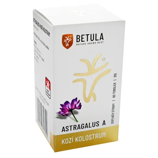 BETULA Astragalus a kozie kolostrum 60 kapsúl 21 g