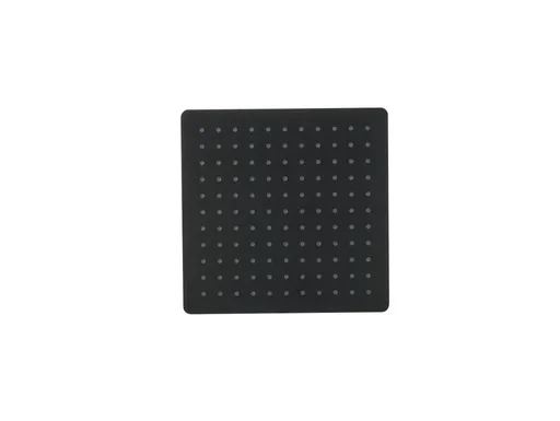 BESCO - Hlavová sprcha SLIM UNI S - hranatá - Farba - Čierna , Rozmer hlavovej sprchy - 300 × 300 mm BADPUKSK