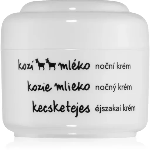 Ziaja Goat's Milk nočný výživný krém pre suchú pleť 50 ml