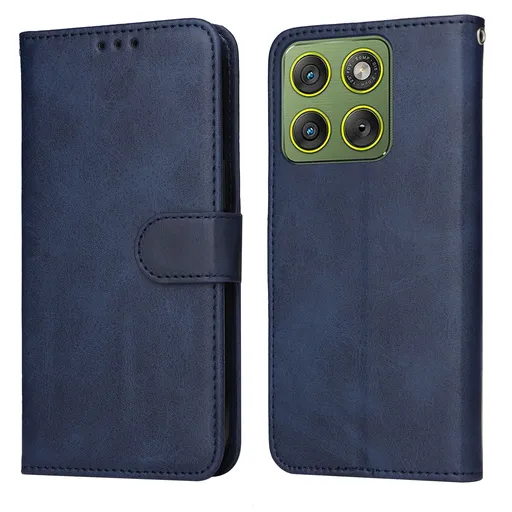 SMOOTH Peňaženkové puzdro pre Motorola Edge 70 modré