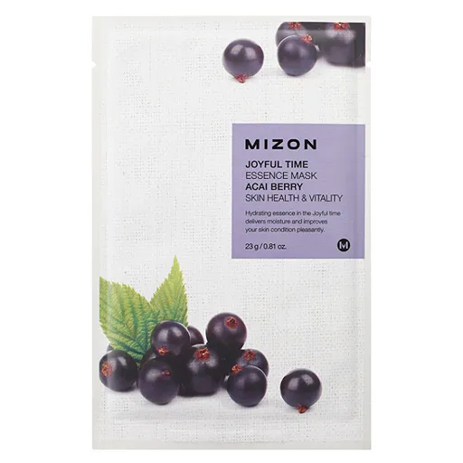 MIZON Joyful Time Plátienkova 3D maska s Acai Berry 23 g