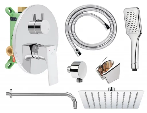 Rubineta Rubineta - Podomietkový sprchový set MODENA-2F chróm OLBAMOD625049