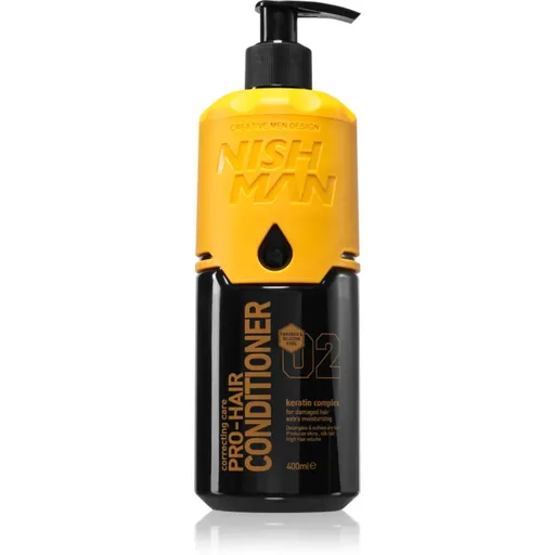 Nish Man 02 vlasový kondicionér pre mužov 400 ml