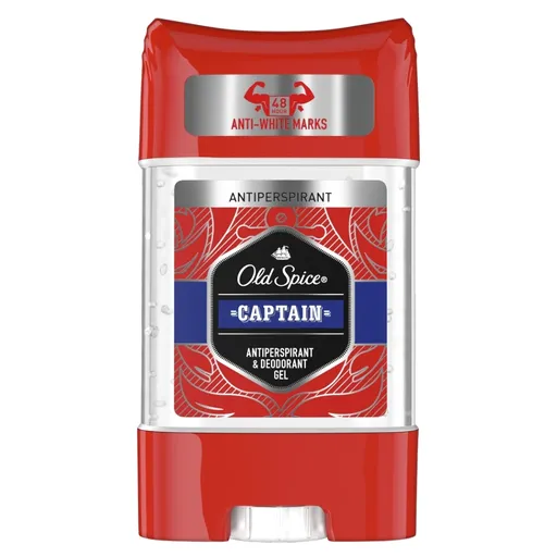 OLD SPICE Tuhý antiperspirant gél Captain 70 ml