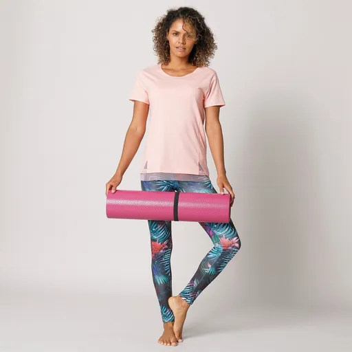 Tričko s detailmi zo sieťoviny