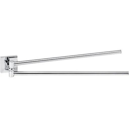 Bemeta QUADRA držiak uterákov strieborná 169204192