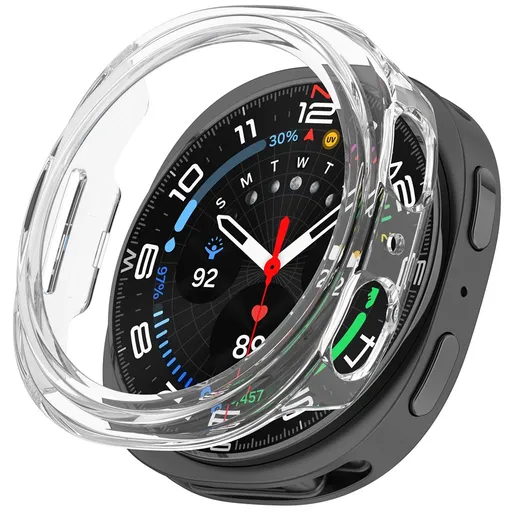 PC HALF COVER Plastový kryt Samsung Galaxy Watch8 44mm priehľadný