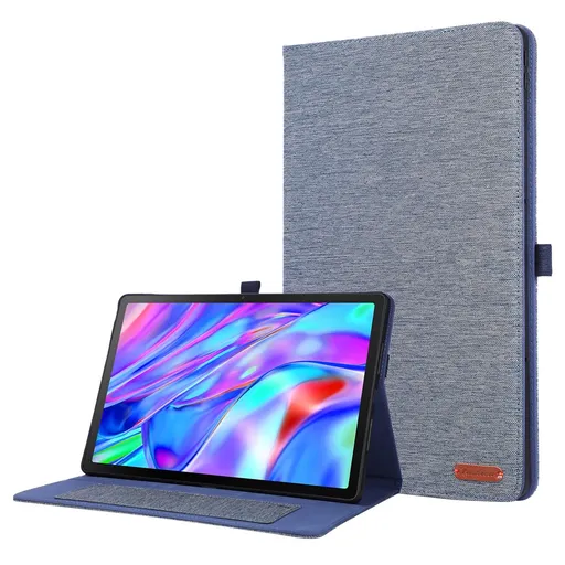 FABRIC Zaklápací obal pre Lenovo Idea Tab Plus / Tab K12 modrý