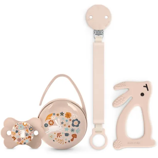 Suavinex Wonderland Gift Set 0-6 m Pink darčeková sada pre bábätká