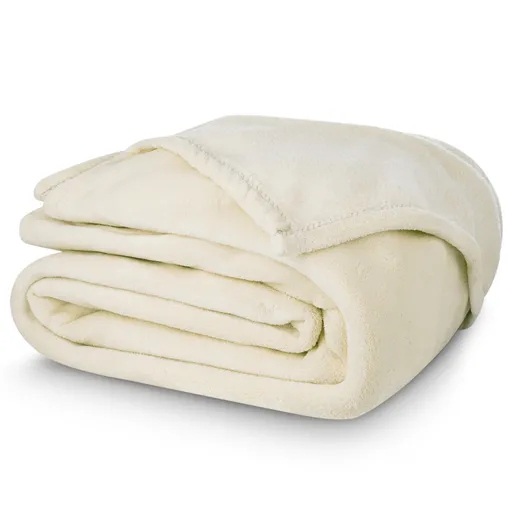 BedTex Deka mikroplyš smotanová, 150 x 200 cm