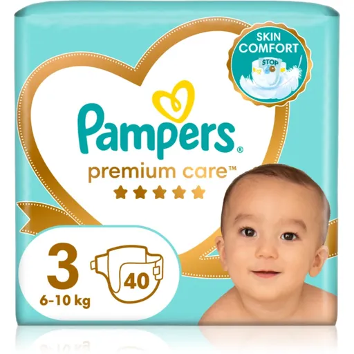 Pampers Premium Care Size 3 jednorazové plienky 6-10 kg 40 ks