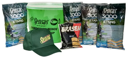 Sensas akčné vedro s kŕmením 3000 etang (jazero)
