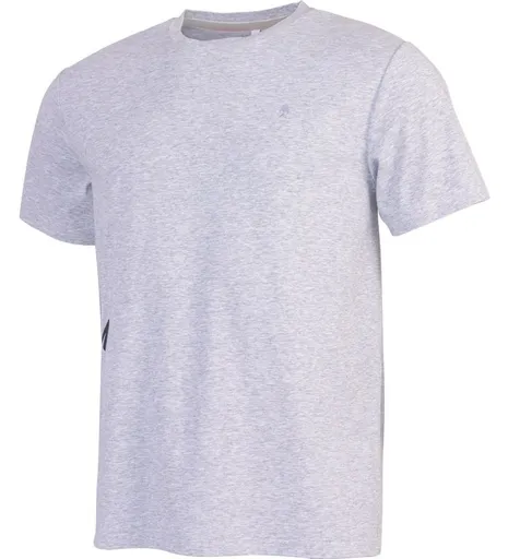 Westin tričko script t-shirt grey melange - s
