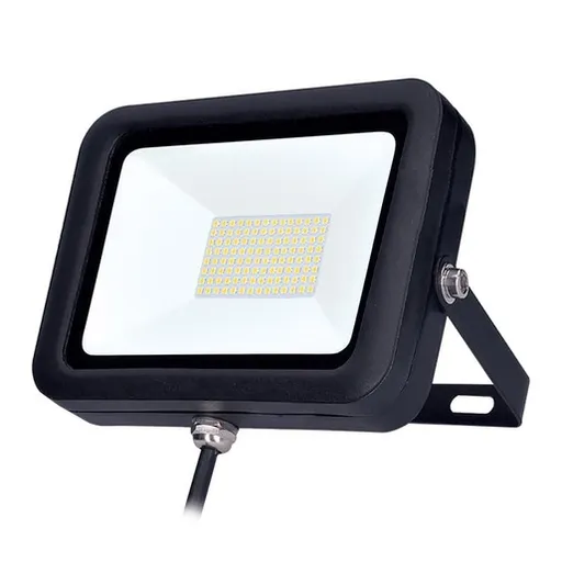 LED reflektor Solight čierna WM-100W-L
