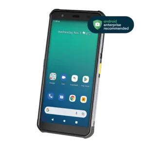 NewLand NFT10 Pilot-Serie, 2D, 14.5cm (5.7''), GPS, USB-C, BT, Wi-Fi, 4G, NFC, Android, kit, GMS, black