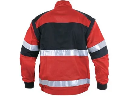 Blúza CXS LUXY BRIGHT, pánska, červeno-čierna, veľ. 46