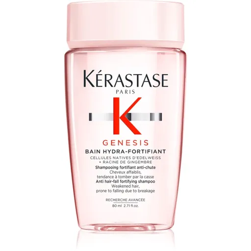 Kérastase Genesis Bain Hydra-Fortifiant posilňujúci šampón pre slabé vlasy s tendenciou vypadávať 80 ml