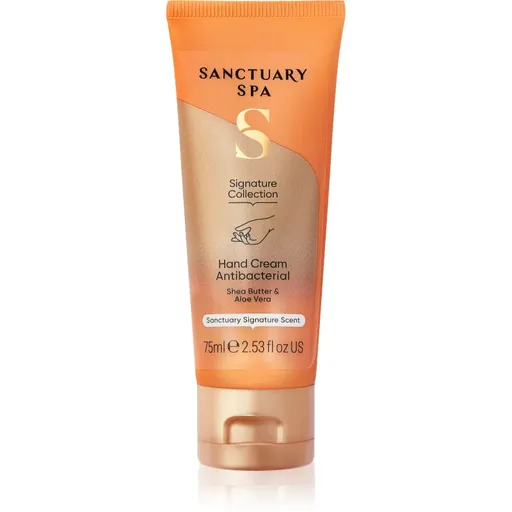 Sanctuary Spa Signature Collection ošetrujúci krém na ruky s antibakteriálnou prísadou 75 ml