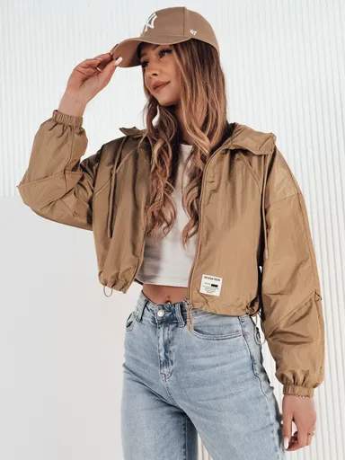 ISCAR dámska bunda béžová Dstreet TY4208