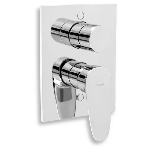 Novaservis Titania Smart sprchová a vaňová batéria vrátane podomietkového telesa chróm 98050R.0