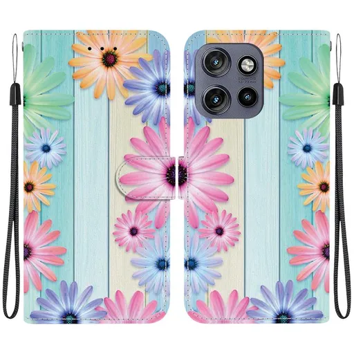 ART Peňaženkový kryt pre Motorola Edge 60 Neo / 50 Neo / ThinkPhone 25 SUNFLOWERS