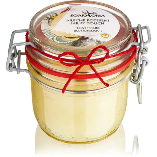 Soaphoria Milky Touch Body Exfoliator telový peeling 255 ml