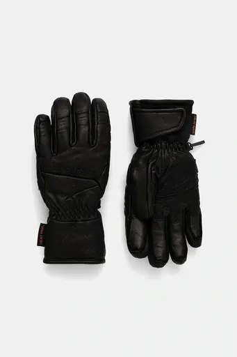 Kožené lyžiarske rukavice Descente LEATHER GLOVE
