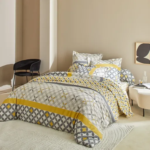 Bavlnená posteľná bielizeň Marlow s geometrickým vzorom