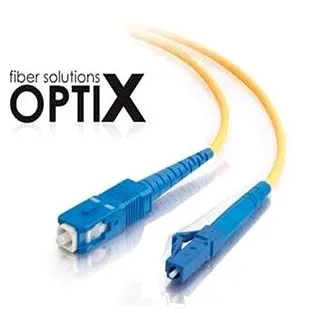 OPTIX LC-SC optický patch cord 09/125 1 m G657A simplex (1050S)