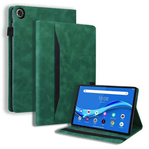 FLATY Zaklápacie puzdro pre Lenovo Tab One / Lenovo Tab K9 zelené