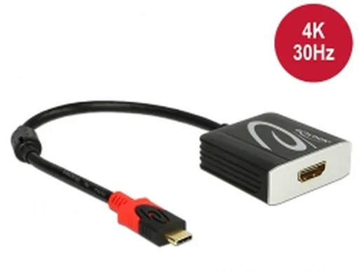Delock Adaptér USB Type-C™ samec > HDMI samica (DP Alt Mód) 4K 30 Hz
