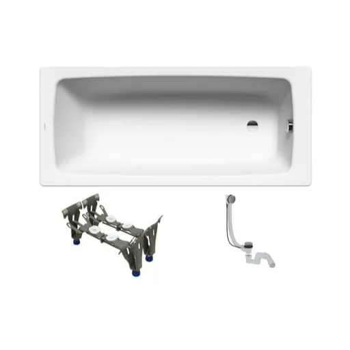 Kaldewei Cayono obdĺžniková vaňa 180x80 cm smaltovaná oceľ ľavá aj pravá KWB751