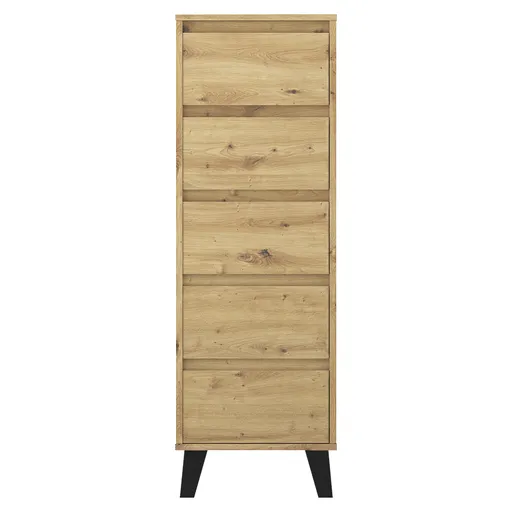 Komoda BOGAN 5S40, dub Artisan