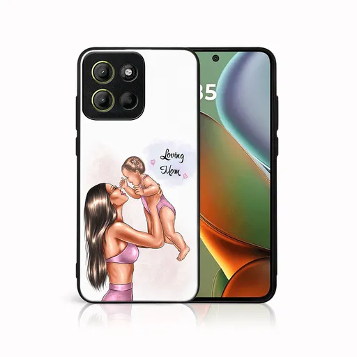 MY ART Ochranný kryt pre Motorola Moto G15 / Moto G15 Power LOVING MOM (115)