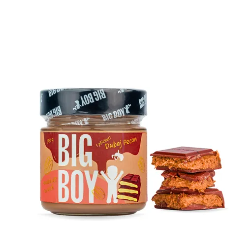 BIG BOY Pekanový krém s príchuťou dubajskej čokolády 200 g