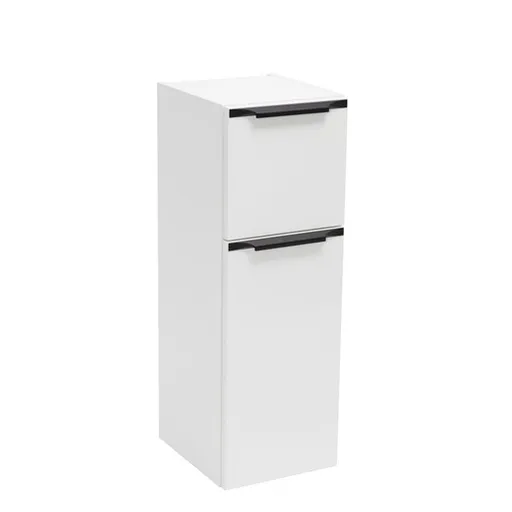 Kúpeľňová skrinka nízka Naturel Nobia 30x86x32 cm biela lesk NOBIAN30PBLN