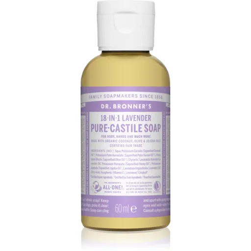Dr. Bronner’s Lavender tekuté univerzálne mydlo 60 ml