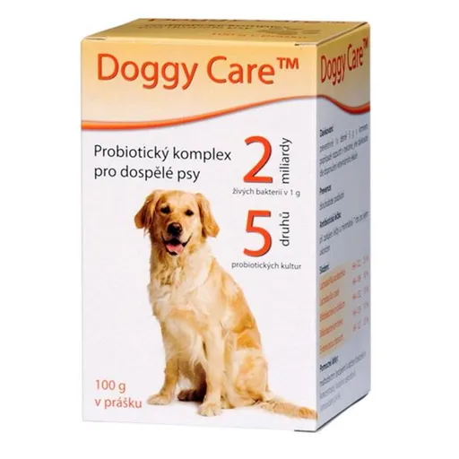 DOGGY CARE Adult Probiotiká pre psov prášok 100 g