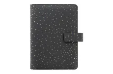 Diář Filofax Confetti Charcoal A6 týždenný 2026 osobný