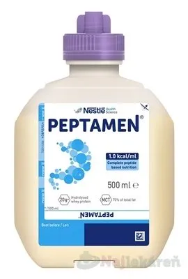 Nestlé PEPTAMEN enterálna výživa 12 x 500 ml