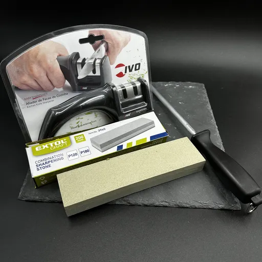 OSTATNÍ Sada na brúsenie nožov 3ks - pre ZAČIATOČNÍKOV