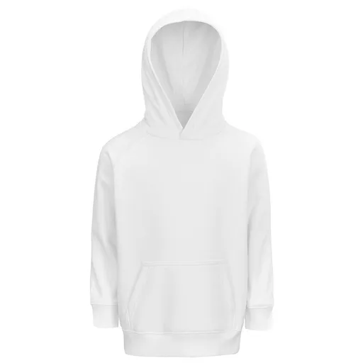 SOL'S Detská mikina s kapucňou Stellar - Biela | 12 rokov (142/152)