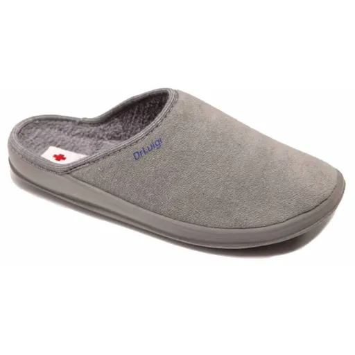 Dr. Luigi Zdravotní domácí obuv, šedá, veľkosť 41, 41 EU