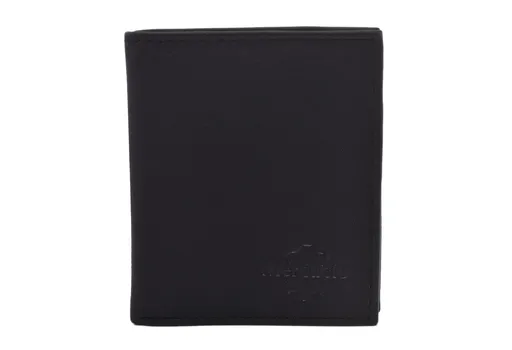 Malá kožená peňaženka MERCUCIO čierna 2311808