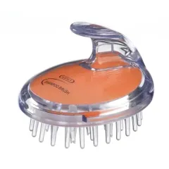 Kent masážná kefa na vlasy oranžová
