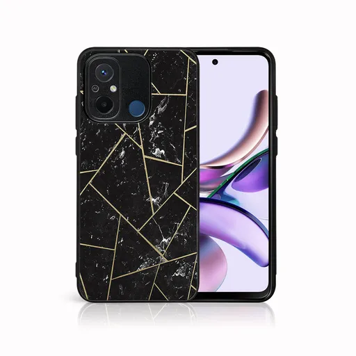 MY ART Ochranný kryt pre Xiaomi Redmi 12C POLYGONAL (150)