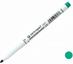 Popisovač Centropen 2507 na biele tabule zelený valcový hrot 1-2mm