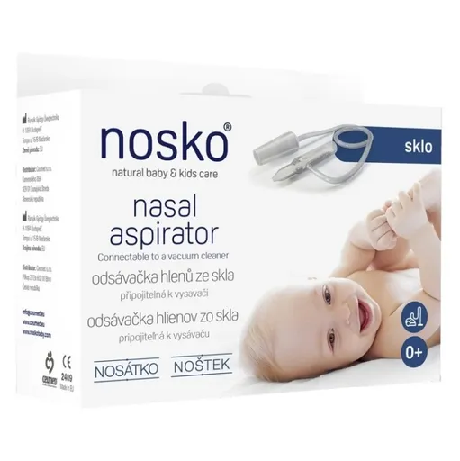 NOSÁTKO Nosná odsávačka sklenená 1 ks